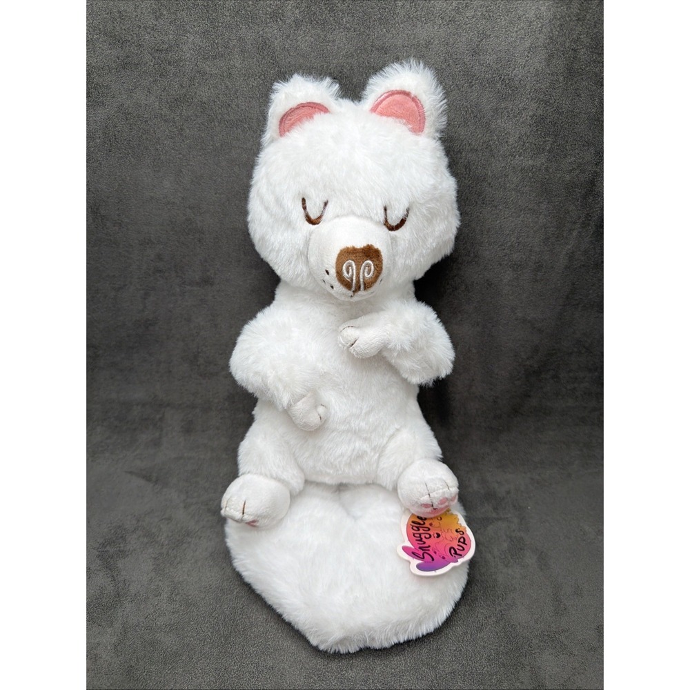 Little Softs Snuggle Paws Sunshine Samoyed White Pup Plush Stuffed Animal Toy